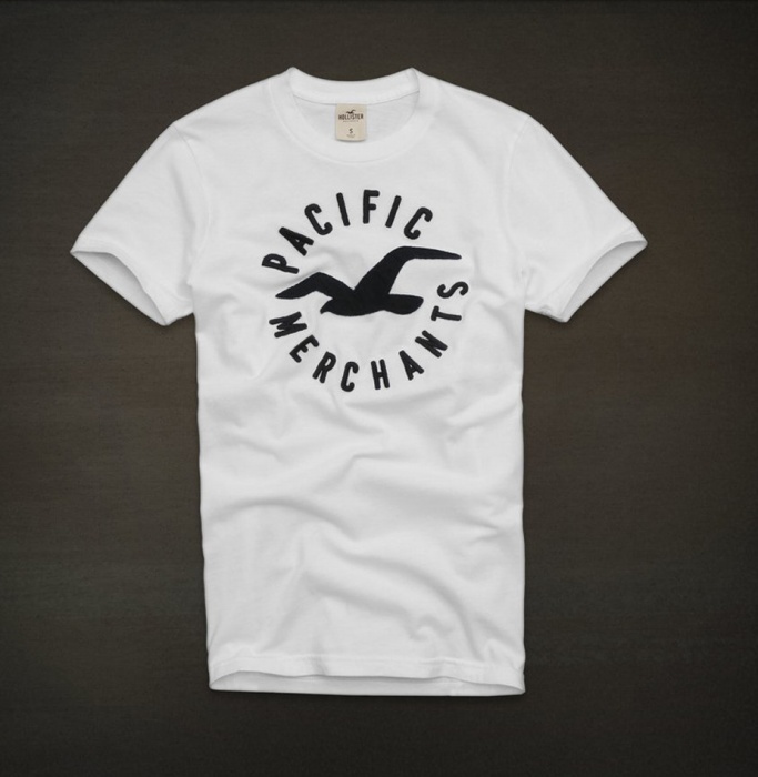 Hollister Hombres De Cuello Redondo Corto Remera HCO4180